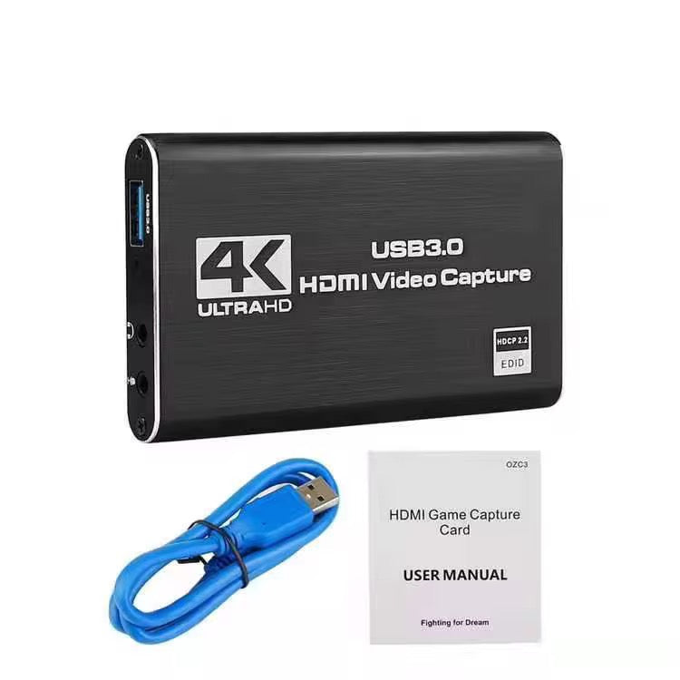 Capturadora De Video Audio Mic Usb 3.0 4k Ultr Hd