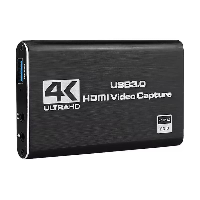 Capturadora De Video Audio Mic Usb 3.0 4k Ultr Hd
