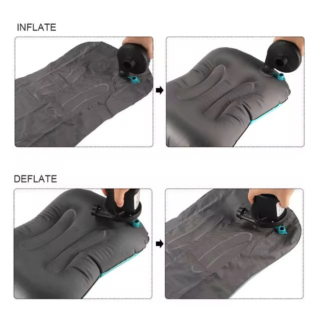 Inflador Eléctrico Portátil 220v/12v Para Auto Y Hogar